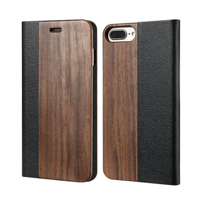 Retro Natural Real Bamboo Wood IPhone Cases - Image 1