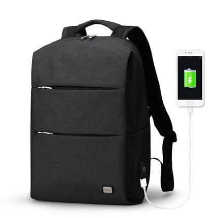 Large Capacity Casual Business and Student Style Backpack - Image 3