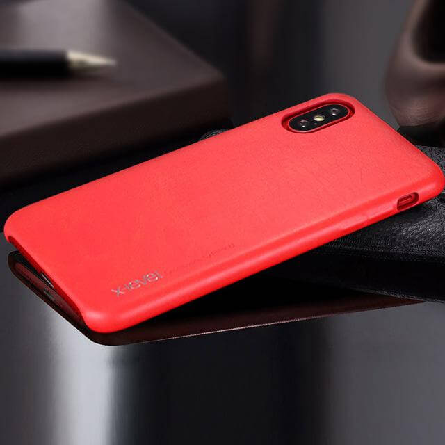 X-Level High Quality Vintage Luxury PU Leather Phone Cases For Apple IPhone X Free Shipping Cover Mobile Phone Accessories Case - Image 3