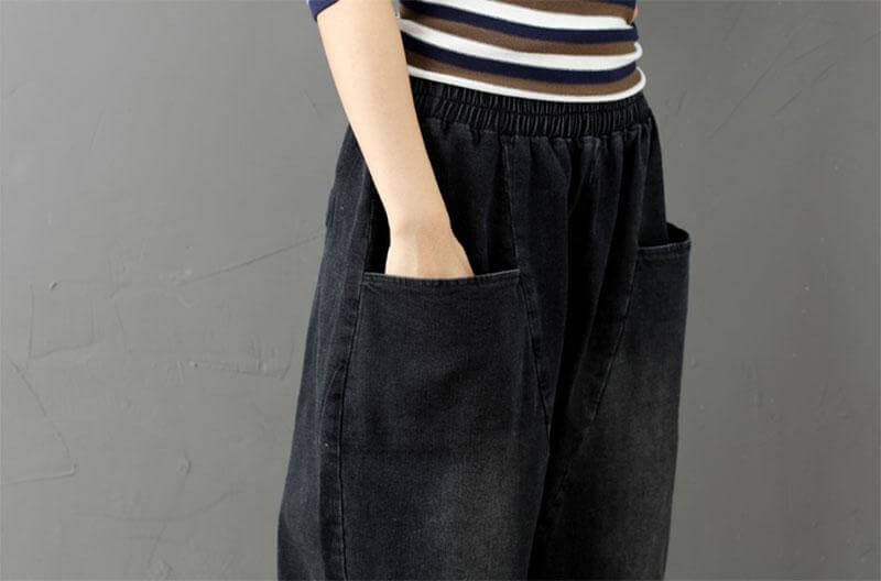 Harem Fried Chicken Trousers Elastic Pants - Image 3