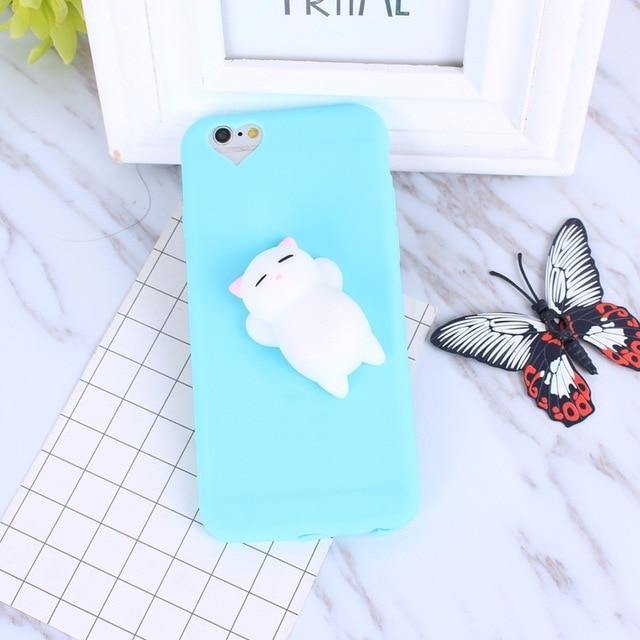 Lazy Cat 3D iPhone Cases - Image 2