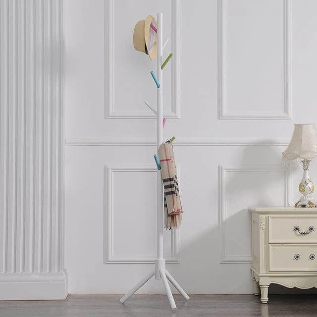 8 Hooks Modern Colorful Coat Hanger - Image 2
