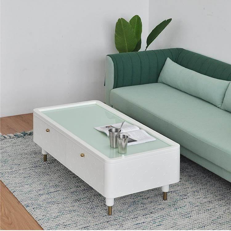 Living Room Angle tea multi-function Storage Table - Image 3