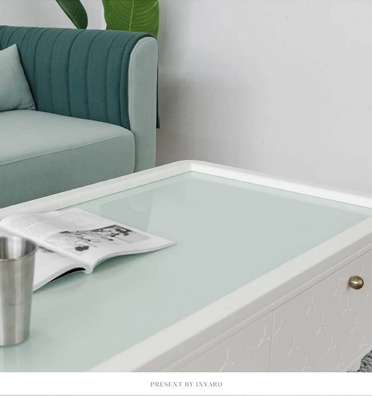 Living Room Angle tea multi-function Storage Table - Image 2