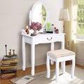 Vintage Makeup Dressing Table Sets of 2 - Image 2