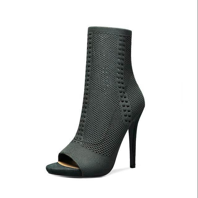 Italian Style Hollow out High Heels Women Shoes - Image 3