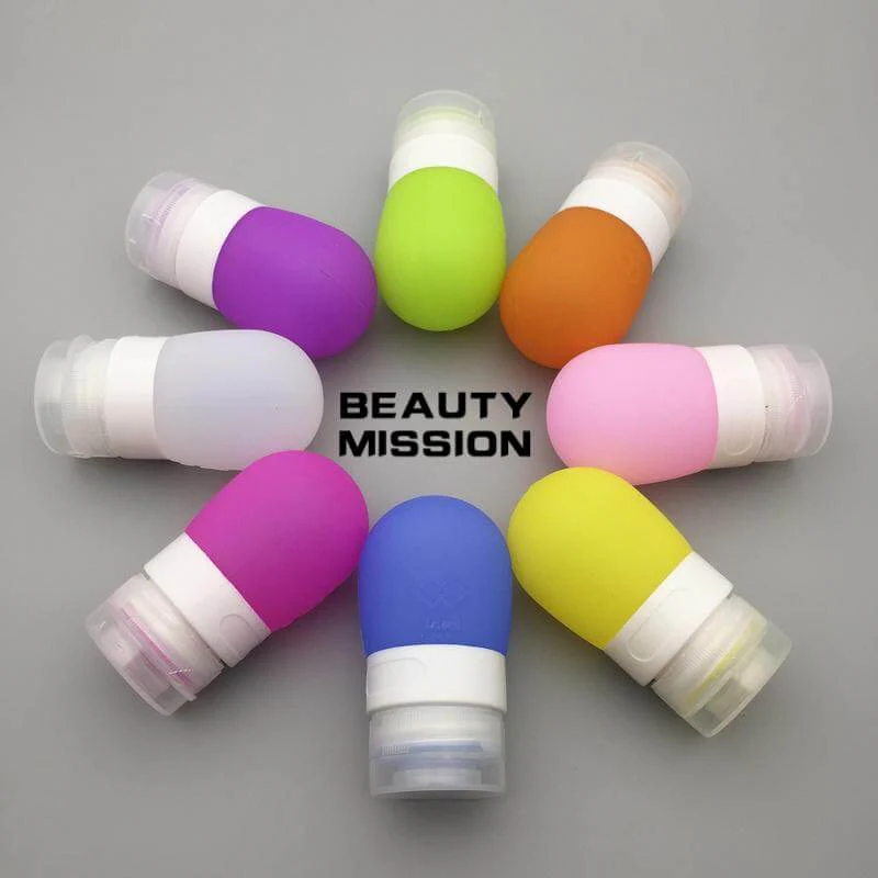 Silicone Travel Lotion Shampoo Bath Container - Image 3
