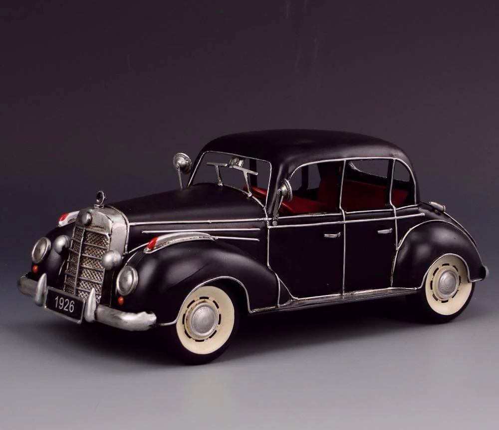 Handmade Iron Vintage Classic Car Decoration for home and office - Image 1