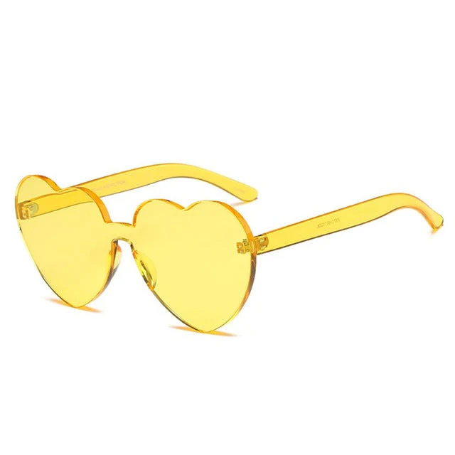 Love Heart Shape Sunglasses - Image 3