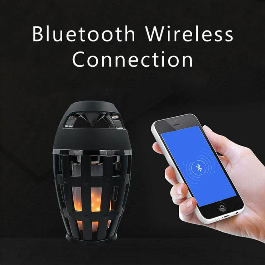 Flame Atmosphere Lamp Light with Bluetooth Speaker - Image 3