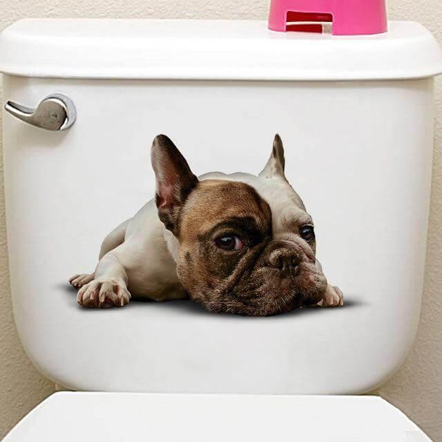3D  Pet Wall and Bathroom Stickers - Image 3