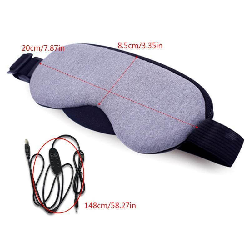 Heat Control Steaming Cotton Eye Mask for Dry Eyes - Image 3