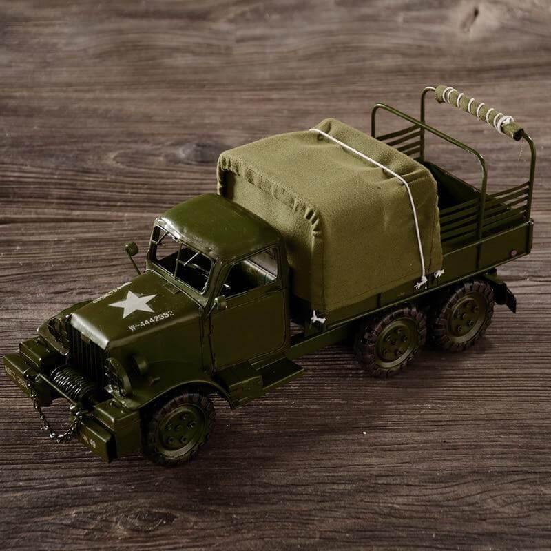 Pure Handmade Vintage WW2 Retro Military Truck - Image 1