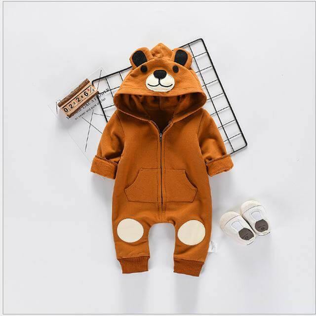 Cute Animal Bear Baby Onesie - Image 2