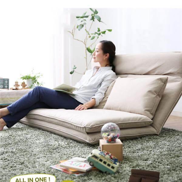 Modern Japanese Style Floor Legless Couch - Image 2