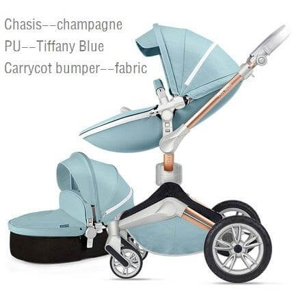 Deluxe New High Landscape 360 rotation baby stroller - Image 3