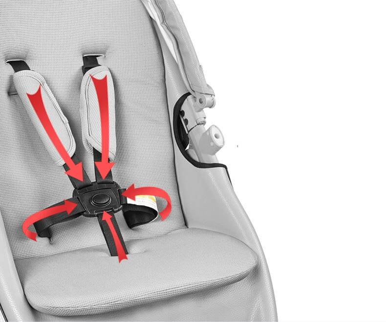 Deluxe New High Landscape 360 rotation baby stroller - Image 2