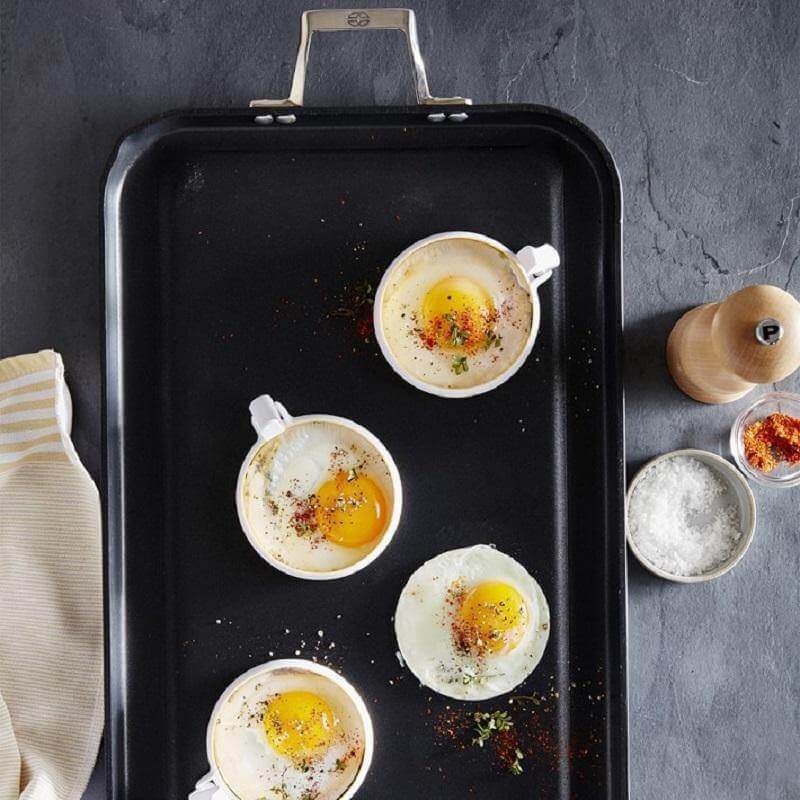 2pcs/set Circle Shaped Fried Egg Mold Pancake Rings - Image 2