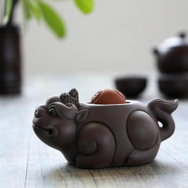 Japanese Creative Toad Tea Pet Set - Image 2