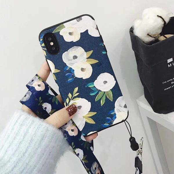 Fresh Camillia Flower Soft Silicone Iphone Cases - Image 2