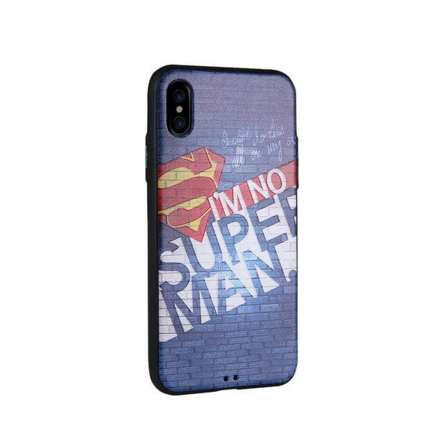 High Quality 3D Relief Print Soft Iphone X Case - Image 2
