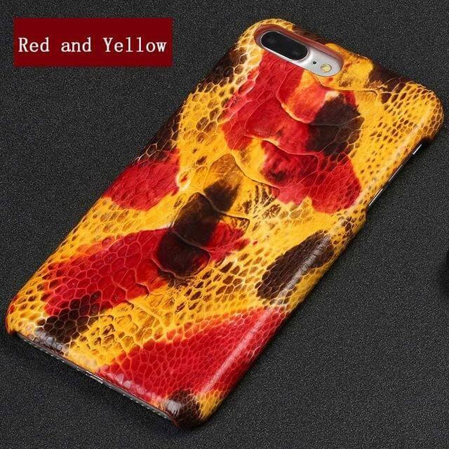 Luxury Natural Ostrich Foot Skin Iphone Cases - Image 3