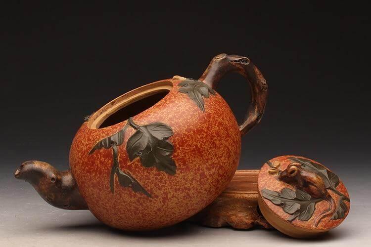 Full Handmade Vintage Authentic Thai Teapot - Image 3
