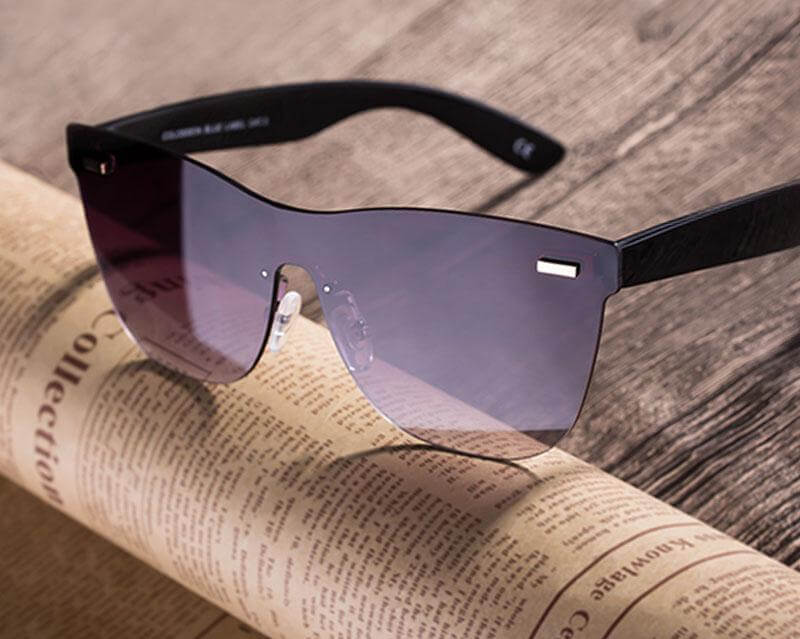 Unisex Brand Designer Square Sunglasses - Image 1