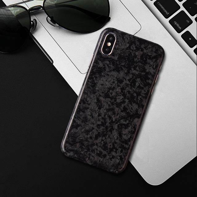 Luxury Real Carbon Fiber Phone Case Marble Iphone Case - Image 3