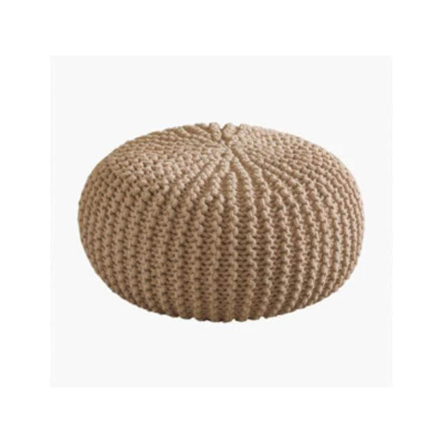Nordic Creative Knitted Bean Bag Chair - Image 2