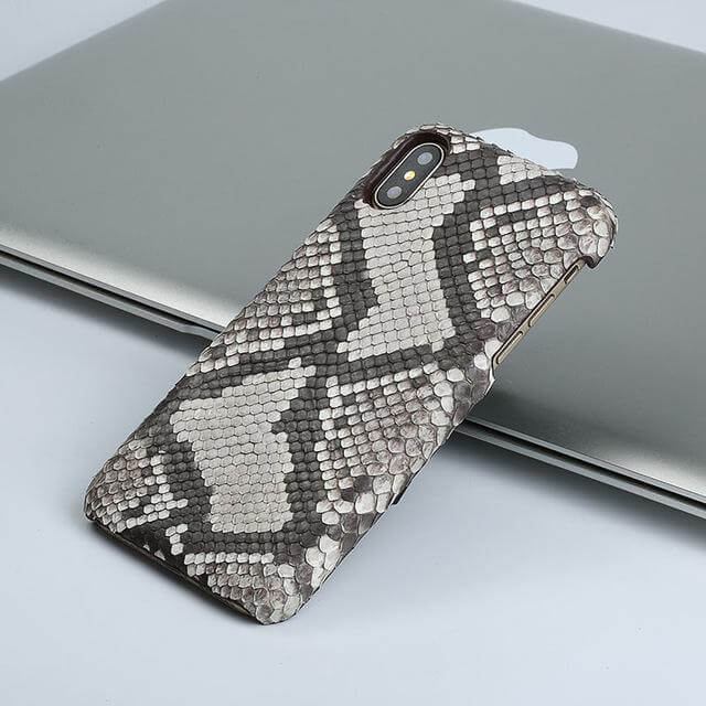 Genuine Luxury Handmade Python Skin Iphone Cases - Image 2