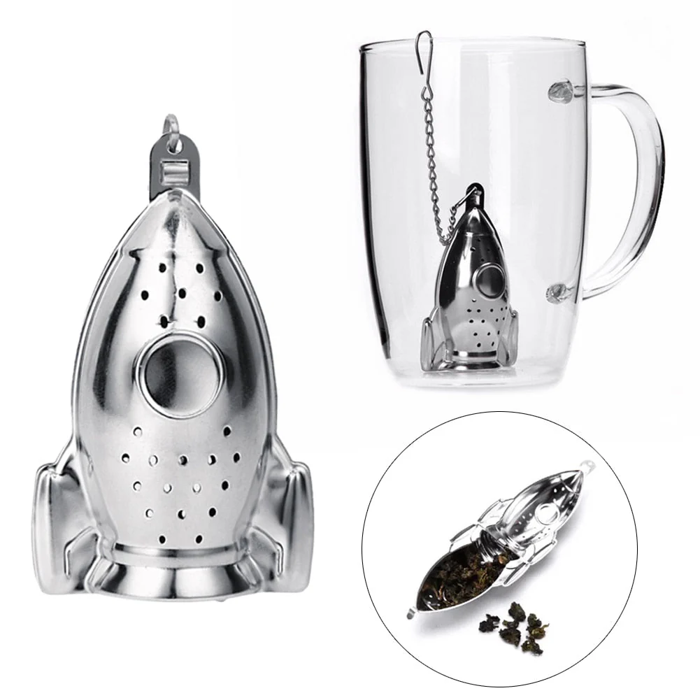 Stainless Steel Rocket Tea Filter Infuser - Image 2
