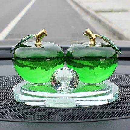 Clear Apple Ornaments Empty Bottle Car Perfume - Image 2