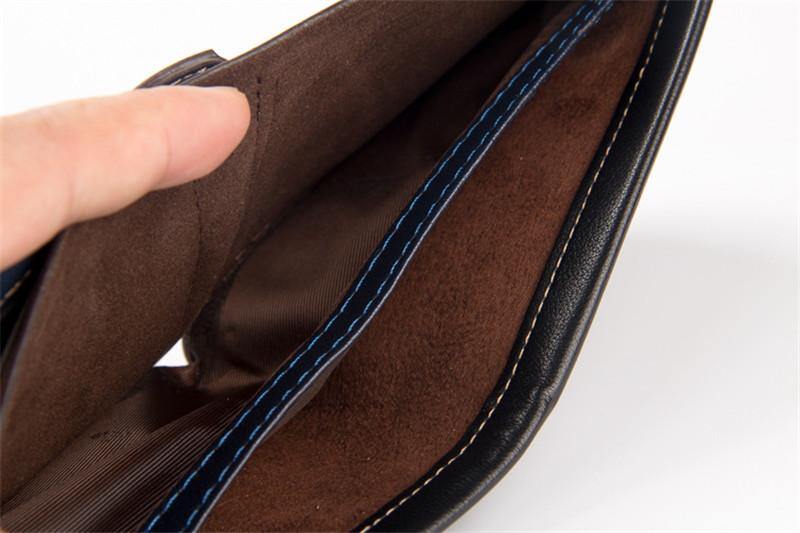 Luxury Slim Leather Men Wallet - Image 3