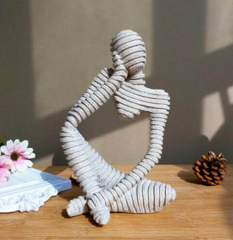 Creative European Thinking Character  Sculpture Home Decoration - Image 2