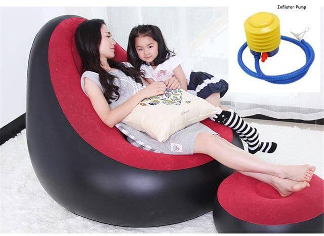 Comfy Modern Beanbag Cushion Sofa - Image 3