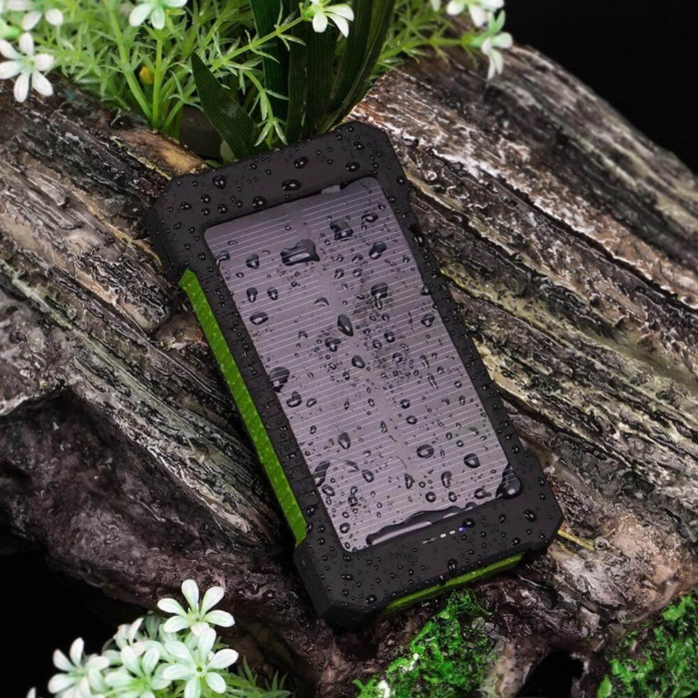 Waterproof  20000mAh Solar Charger PowerBank - Image 3