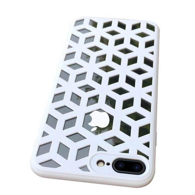 Soft Leather Hollow Shell For iPhone Models - Image 2
