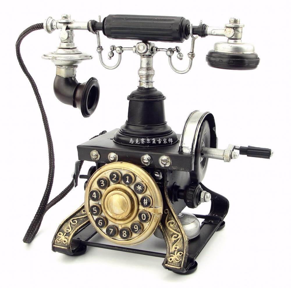 Antique Classical Retro Vintage Phone - Image 3