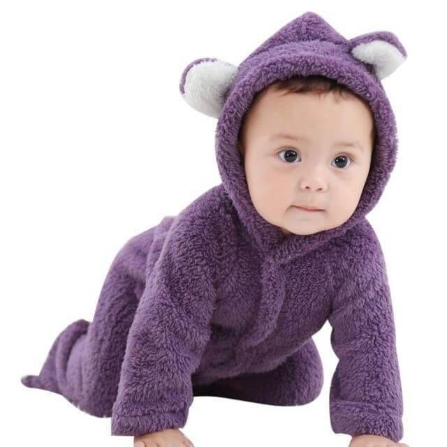 3D Warm Bear Jumpsuit for Baby - Image 3