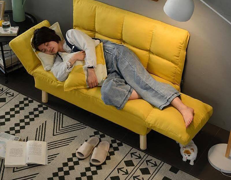 Lazy Floor Modern Minimalist Foldable Sofas - Image 2