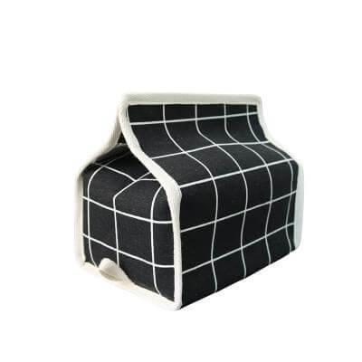 Japan Style Cotton Linen Tissue Holder - Image 2