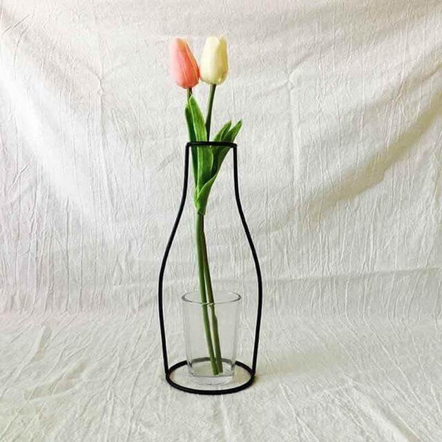 Creative Iron Flower Vase - Image 3