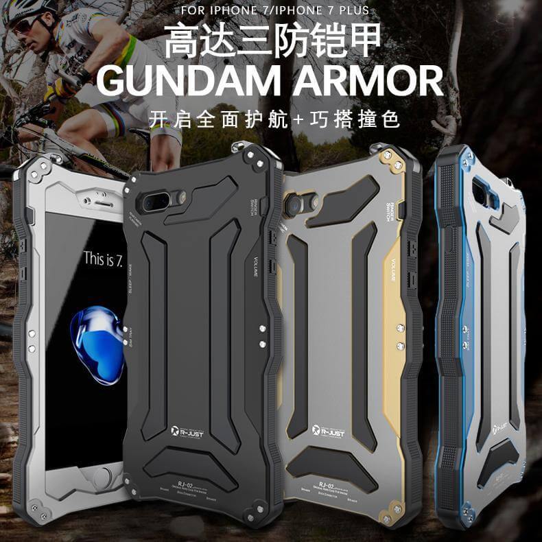Luxury Waterproof Aluminum Armor Iphone Case - Image 3