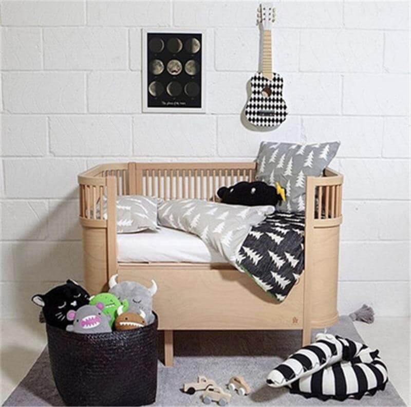 New Combination Cotton Crib Crocodile/House Pillow for Baby - Image 2