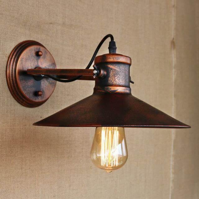 Retro Vintage Loft Style Head Wall Lamps - Image 3