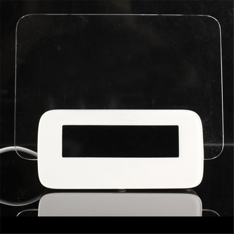 Message Board LED Digital USB Alarm Clock - Image 3