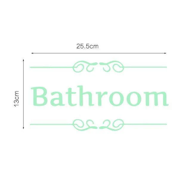 Luminous Toilet Wall Sticker - Image 3