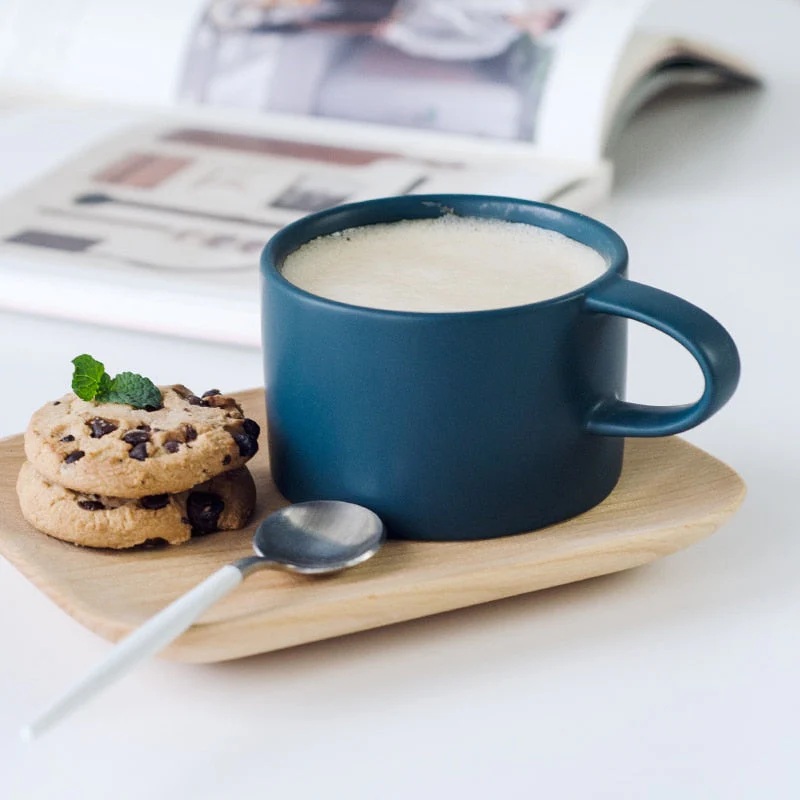 Nordic Colorful Elegant Matte Coffee Mugs - Image 2