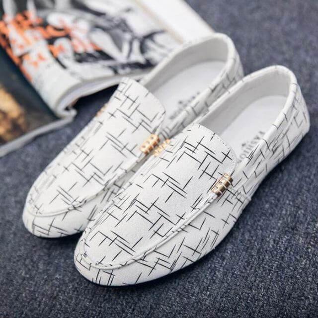 Designer Canvas Seasonal Slip-on Men Casual Shoes - Image 2